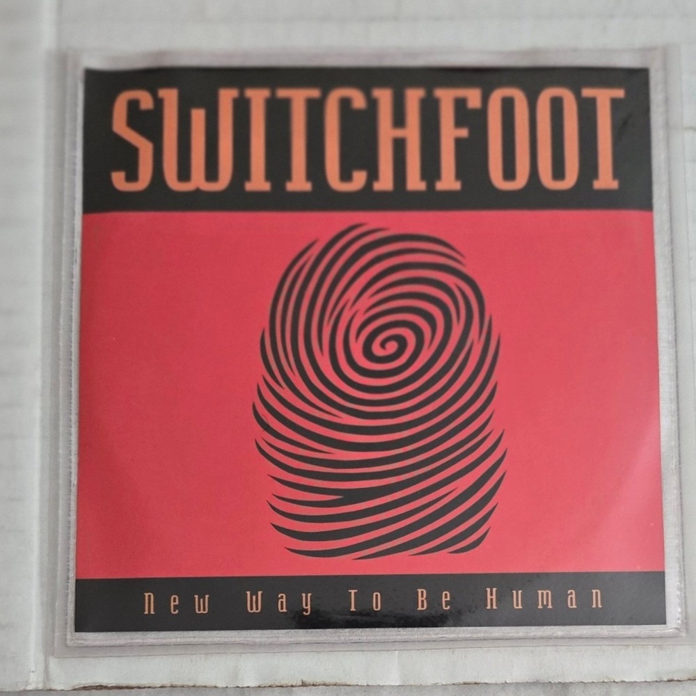 1999 Switchfoot New Way To Be Human Vintage Promo CD Advance Rare Alt‎ Rock 90s